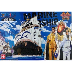 Mô hình lắp ráp tàu Marine Warship One Piece 07