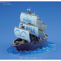 Mô hình lắp ráp tàu Marine Warship One Piece 07
