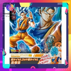 Mô hình lắp ráp ENTRY GRADE SUPER SAIYAN GOD SUPER SAIYAN SON GOKU Blue Hair Bandai 4573102588593