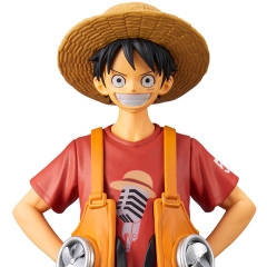 Mô hình ONE PIECE MONKEY LUFFY FILM RED DXF THE GRANDLINE MEN vol.1 Banpresto Bandai