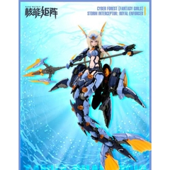 Mô Hình Lắp Ráp Cyber Forest Fantasy Girls Storm Interceptor Royal Enforcer Tanya Charybdis