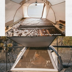 NatureHike CNH22ZP013 Lều Cắm Trại Đường Hầm Yunzhou Car Tail Tunnel Tent cho 3-4 người