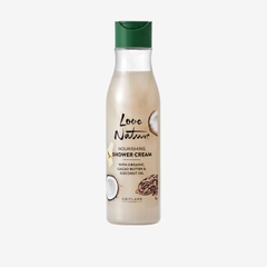 Sữa Tắm Love Nature Nourishing Shower Cream With Organic Cacao Butter And Coconut Oil Với Bơ Cacao Và Dầu Dừa Giúp Dưỡng Ẩm Da – 250ml - 41488 Oriflame