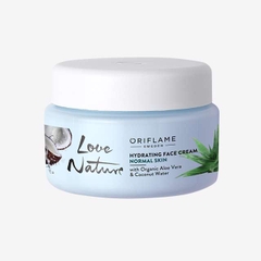 Kem dưỡng da Love Nature Hydrating Face Cream with Organic Aloe Vera & Coconut Water - 34821 Oriflame