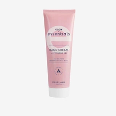 Kem Dưỡng Da Tay Glow Essentials Hand Cream With Vitamins E And B3 Cấp Ẩm Và Làm Sáng Da Tay – 75ml - 44484 Oriflame