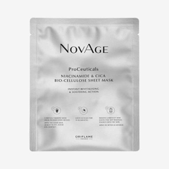 Mặt nạ dưỡng da Novage ProCeuticals Niacinamide and Cica Bio Cellulose Sheet Mask – 1 miếng - 41563 Oriflame