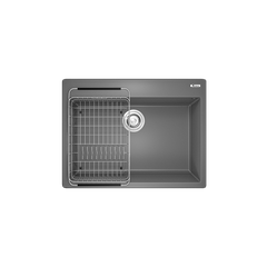 Chậu rửa bát Granite Sink Ruvita 680 - Grey