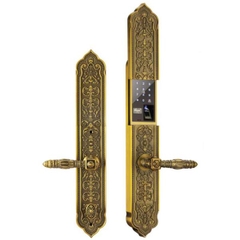 Khóa cửa đại sảnh biệt thự EL8882 GB BRASS - Khóa điện tử Demax