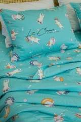 BỘ CHĂN GỐI LỤA MODAL HÀN CAO CẤP LÓT BÔNG 2mx2m2