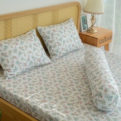 BỘ CHĂN GỐI LỤA MODAL HÀN CAO CẤP LÓT BÔNG 2mx2m2