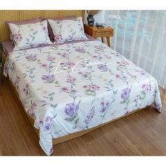 BỘ CHĂN GỐI LỤA MODAL HÀN CAO CẤP LÓT BÔNG 2mx2m2