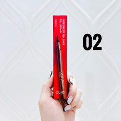 Kẻ Mắt Clio Superproof Pen Liner Kill Black Nét Siêu Mảnh Chống Nước Lâu Trôi Hàn Quốc