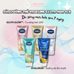 Sữa Dưỡng Thể Vaseline Gluta-HYA 10X Dưỡng Trắng Mờ Thâm Serum Burst Lotion Thái Lan