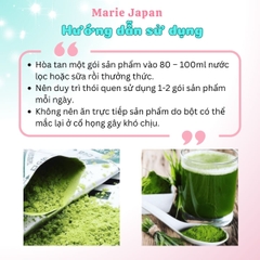 Bột Lá Đại Mạch Non Rau Xanh Và Trái Cây S SELECT Bổ Sung Canxi Chất Xơ Hòa Tan Nhật Bản