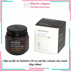 Mặt Nạ Đất Sét Thu Nhỏ Lỗ Chân Lông Innisfree Hủ 100ml