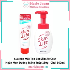 Sữa Rửa Mặt Tạo Bọt Skinlife Cow