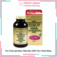Tảo Xoắn Spirulina Nhật Bản 2200 Viên Chính Hãng