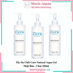 Tẩy TBC Cure Natural Aqua Gel Nhật Bản Chai 100g