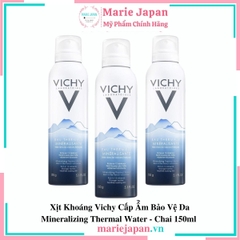 Xịt Khoáng Vichy Cấp Ẩm Bảo Vệ Da Mineralizing Thermal Water