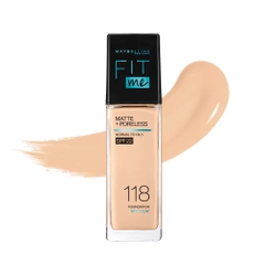 Kem Nền Maybelline Fit Me Matte Poreless Foundation 30ml