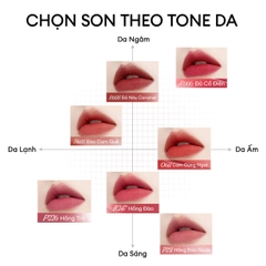 Son Kem Lì Colorkey Airy Velvet Lip Lacquer Siêu Mềm Mịn Chuẩn Màu Lâu Trôi