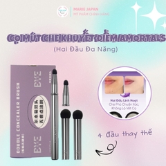 Cọ Che Khuyết Điểm 2 Đầu Amortals Chuyên Dụng Nhỏ Gọn Tiện Lợi Mềm Mịn Không Tì Vết
