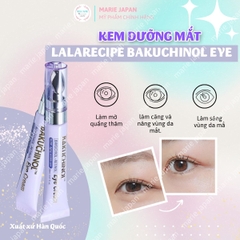 Kem Mắt Lalarecipe Bakuchiol Eye Cream Mờ Nếp Nhăn Hỗ Trợ Sáng Da Căng Mịn Vùng Mắt Hàn Quốc