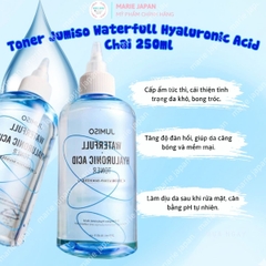 Nước Hoa Hồng Jumiso Dưỡng Ẩm Sâu Dịu Nhẹ Căng Bóng Mềm Mại Da Waterfull Hyaluronic Acid Hàn Quốc 250ml
