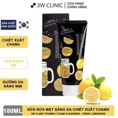 Sữa Rửa Mặt 3W Clinic Làm Sạch Cấp Ẩm Mềm Mịn Da Hàn Quốc Tuýp 100ml