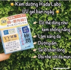 Kem Dưỡng Hada Labo 6in1 UV White Gel SPF50 Hũ 90g