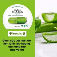 Mặt Nạ BNBG Vita Genic Jelly Mask Cấp Ẩm Phục Hồi Căng Bóng Da Hàn Quốc Hộp 10 Miếng
