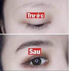 Dưỡng Mày Eveline 8B1 Total Action Eyebrow Therapy Cây 10ml