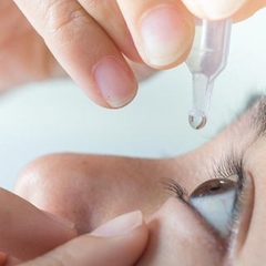 Nước Nhỏ Mắt Nhân Tạo Santen Soft Santear - TÍM HỘP FULL 4 Chai