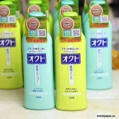 Set Gội Xả Lion Ngăn Gàu Okuto Nhật Bản