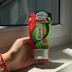 SRM Rohto Shirochasou Green Tea Foam Tuýp 120g