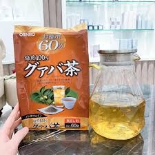 Trà Ổi Giảm Cân Orihiro Guava Tea Nhật Bản Túi 60 Gói