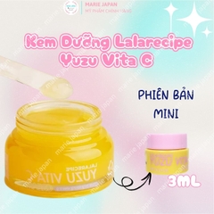 Kem Dưỡng Da Lalarecipe Yuzu Vita C Sáng Da Mờ Nếp Nhăn Chống Lão Hóa Hàn Quốc 3ml