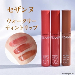 Son Tint Lì Cezanne Bền Màu Lâu Trôi Watery Tint Lip Nhật Bản
