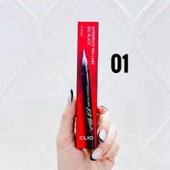Kẻ Mắt Clio Superproof Pen Liner Kill Black Nét Siêu Mảnh Chống Nước Lâu Trôi Hàn Quốc