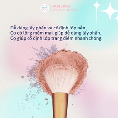 Cọ Phấn Phủ Amortals Lông Tơ Nhân Tạo Cao Cấp Mềm Mịn Tán Phấn Đều Tự Nhiên