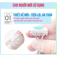 Set 2 Dao Cạo Vùng Bikini Kai Nhật Bản