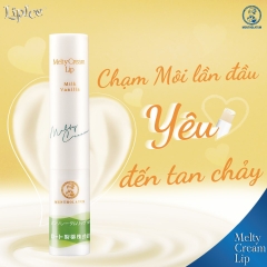 Son Dưỡng Rohto Melty Cream Lip SPF25 - KHÔNG MÙI Thỏi 2.4g