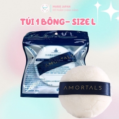 Bông Phấn Phủ Amortals Mềm Mịn Không Ăn Phấn Thân Thiện Với Da Cho Lớp Makeup Tự Nhiên
