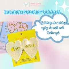 Mặt Nạ Thạch Cho Mắt Lalarecipe Heart Goggle Moisture Mask Dưỡng Ẩm Sáng Da Giảm Quầng Thâm Hàn Quốc 1 Miếng 23G