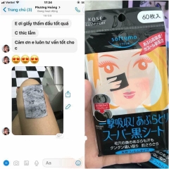 Giấy Thấm Dầu Kose Softymo Than Hoạt Tính Nhật Bản