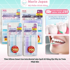 Tăm Silicon Smart Inn Interdental Làm Sạch Kẽ Răng Dịu Nhẹ An Toàn Nhật Bản