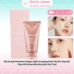 Mặt Nạ Ngủ Medicube Collagen Night Wrapping Mask Cấp Ẩm Căng Mịn Phục Hồi Da Ban Đêm Hàn Quốc Chai 75ml