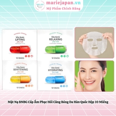 Mặt Nạ BNBG Vita Genic Jelly Mask Cấp Ẩm Phục Hồi Căng Bóng Da Hàn Quốc Hộp 10 Miếng