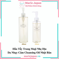 Dầu tẩy trang Muji Oil Cleansing Nhẹ Dịu Da Nhạy Cảm Nhật Bản