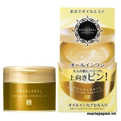 Kem Dưỡng Shiseido Aqualabel 5in1 Special Gel Cream - VÀNG TRÊN 30 TUỔI Hũ 90g